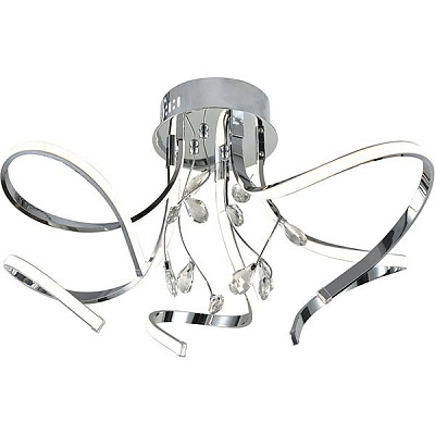 Люстра світлодіодна Victoria Lighting 70 Вт хром Noemi/PL5