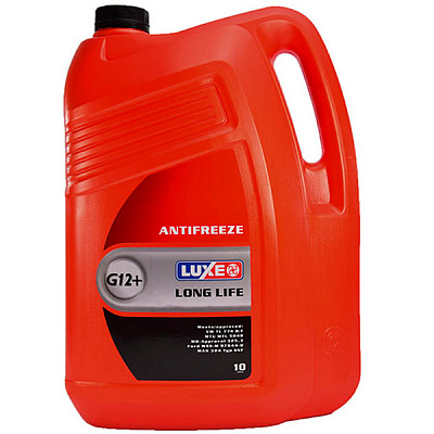 Антифриз Luxe Long Life G12+ 10л червоний
