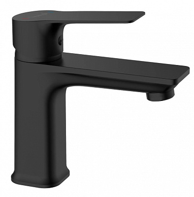 Змішувач для умивальника Imprese LORETA, чорний, 35 мм