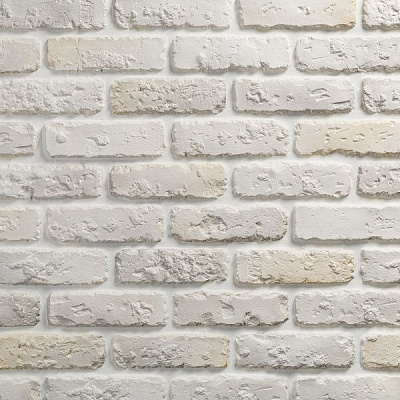 Плитка гипсовая прямая Саватекс Декор Кирпич античный серый 0,6 кв.м 