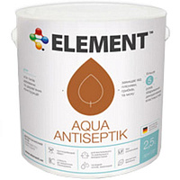 Лазурь-антисептик Element Aqua сосна шелковистый глянец 0,75 л