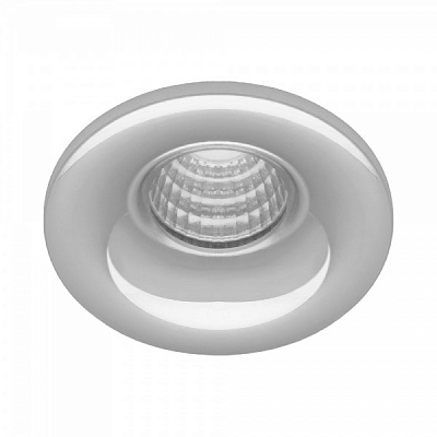 Светильник точечный LightMaster CL003 3 Вт 4500 К жемчужное серебро 