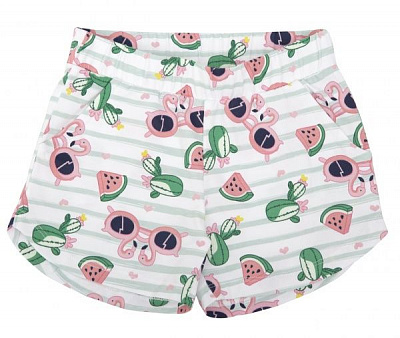 Шорти для дівчаток Luna Kids Flamingo р.128/134 мульті №0031/16197