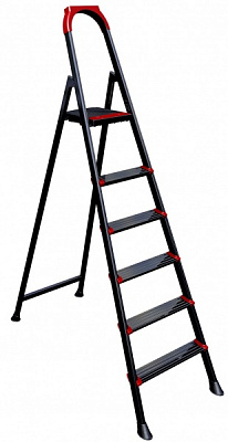 Драбина-стрем’янка Baulich сталева EXPERT 6 сходинок