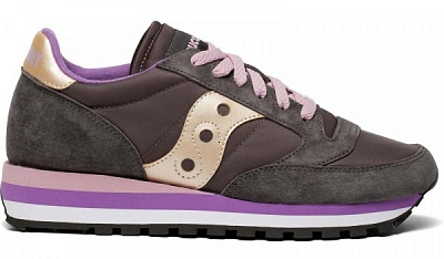 Кроссовки Saucony JAZZ TRIPLE 60530-11s р.US 7 серый с фиолетовым