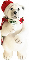Декоративна фігура Ведмідь в шарфі JMF17412 38 см 