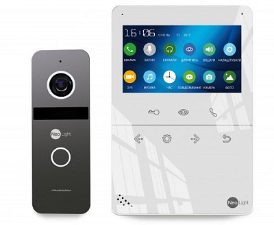 Комплект видеодомофона NeoLight NeoKit Plus