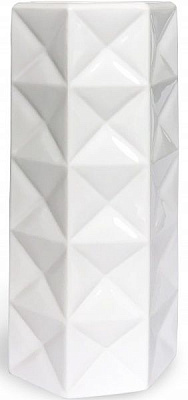 Ваза керамическая Кожумяка белая Резон