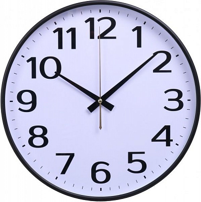 Годинник настінний Split 35 см чорний Ningbo Royal Clock
