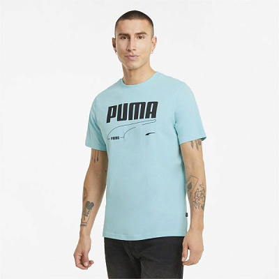 Футболка Puma Rebel Tee 58573849 XL блакитний