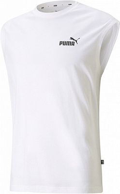 Майка Puma ESS SLEEVELESS TEE PUMA WHITE 58673802 р.XL белый