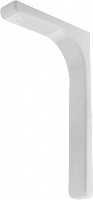 Кронштейн  DC монтажний металевий з пластиковою накладкою 240 мм білий