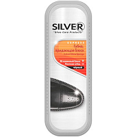 Губка для взуття Silver стандарт 35 x 115 мм чорний