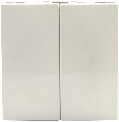 Вимикач двоклавішний Schneider Electric Sedna без підсвітки 10 А 250В IP20 кремовий MGU3.211.25