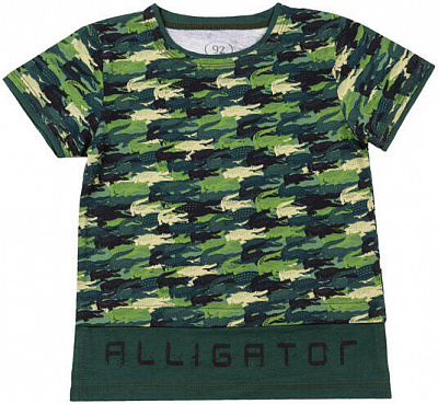 Футболка для хлопчика Фламінго р.92 зелений 815-104