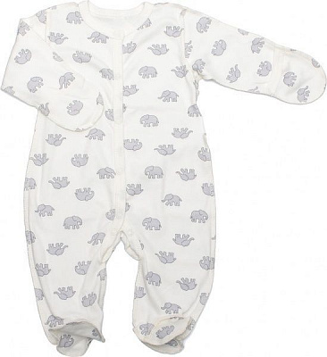 Комбинезон детский унисекс Маленькие люди слоник 4001-110 р.56 мульти 