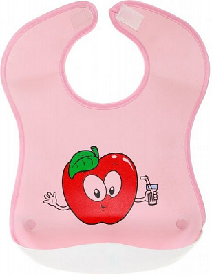 Слюнявчик-передник Sevi Bebe 72 розовый