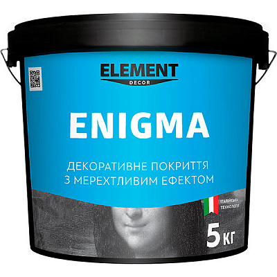 Декоративное покрытие моделирующая Element Decor Enigma 5 кг прозрачный