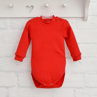 Боди-гольф для девочки Blanka р.68 красный 110309 