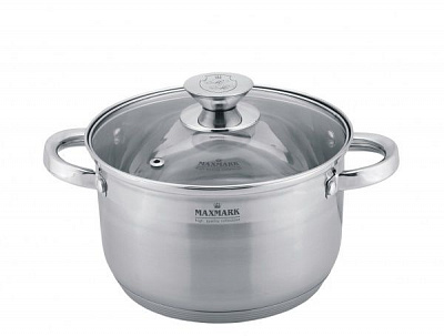 Каструля з кришкою 3 л MK-3504 Maxmark