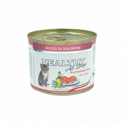 Корм Healthy All days лосось 200 г