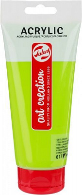 Фарба акрилова (617) Жовтувато-зелений 200 мл Talens Art Creation Royal Talens