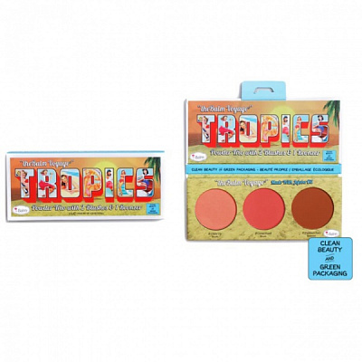 Палетка theBalm Tropics Trio