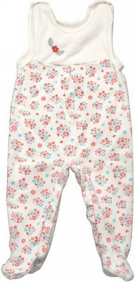 Повзунки дитячі Модний Карапуз 304-00007-1 р.80 молочно-рожевий