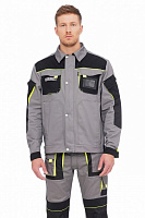Куртка рабочая Ozon К6 Дункан р. XXL рост 5-6 1-946 серый