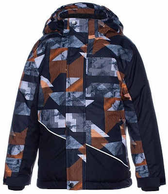 Куртка HUPPA ALEX 1 р.140 черный 17800130-92509-140 