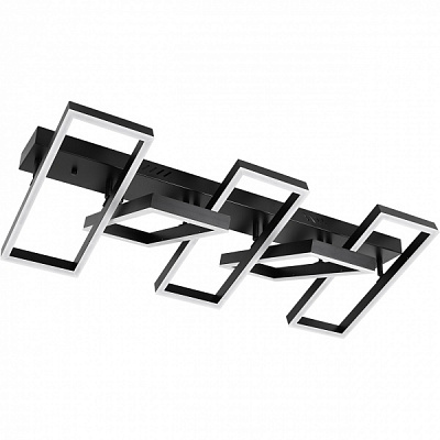 Светильник светодиодный Hopfen с пультом ДУ 120 Вт черный 3000-6000 К ERIC-120W BK 