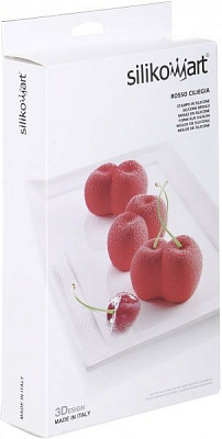 Форма для випічки Rosso cielegia 7,5x5 см PX-10201 Silikomart