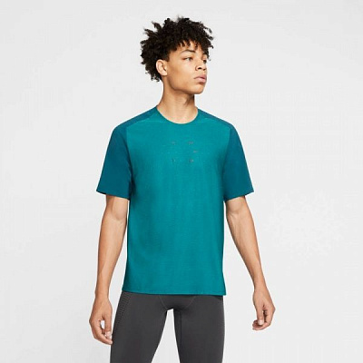 Футболка Nike M NK TCH PCK TOP HYBRID SS CJ5731-347 M бирюзовый