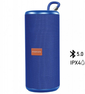 Портативная колонка Promate Pylon 10W IPX4 2.1 blue 
