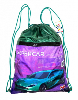 Рюкзак 4PROFI Supercar series green