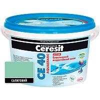 Затирка Ceresit CE-40 Aquastatic салатовий 2 кг