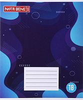 Зошит шкільний 18 аркушів у лінію Nota Bene