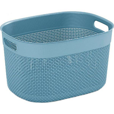 Корзина KIS 247826 Filo XL серо-голубой 270x330x440 мм