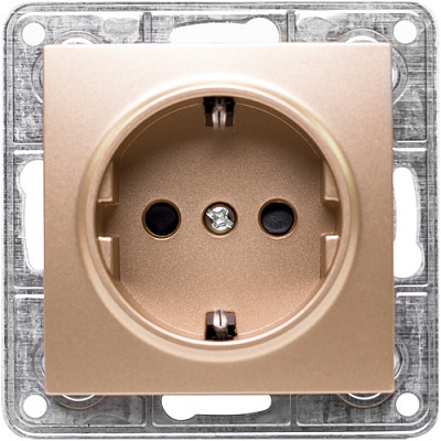 Розетка LXL Tesla TLXL3611A бронзовый 8536699090