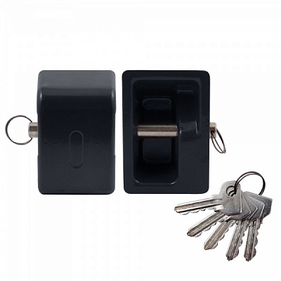 Дверний замок вхідний Comit CT-AL-C сірий