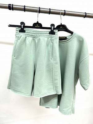 Костюм для девочек Obzor р.158 ментол 