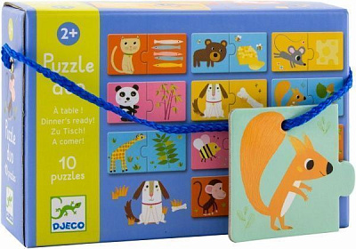 Гра настільна Djeco Хто що їсть DJ08166