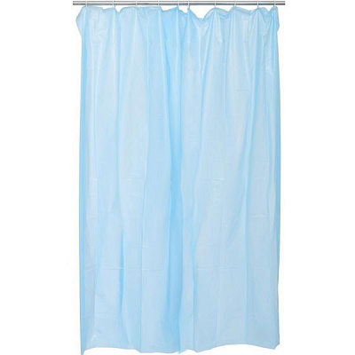 Шторка для ванної Woko 180х180 см блакитна