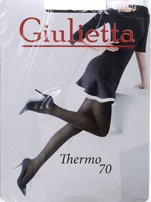 Колготки Giulietta nero THERMO р. 4 70 den чорний