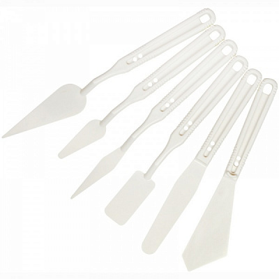 Набор мастихинов пластиковых 6 шт. MPPK6 Mungyo 