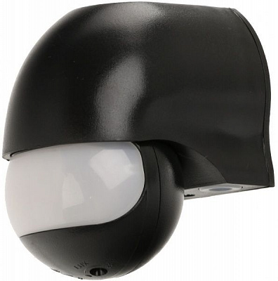 Датчик движения  E.next e.sensor.pir.12. black s061010