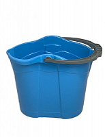 Ведро Dargo мерное с двумя носиками голубое 14 л 