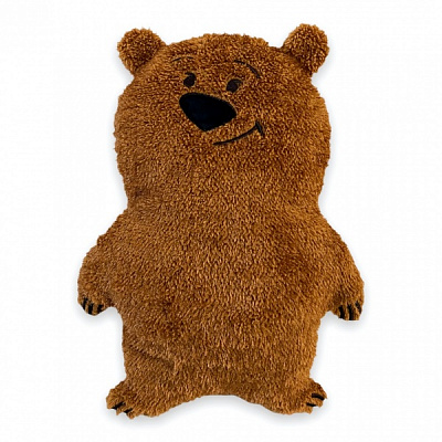 Подушка декоративная Stip Медведь 45 см коричневый