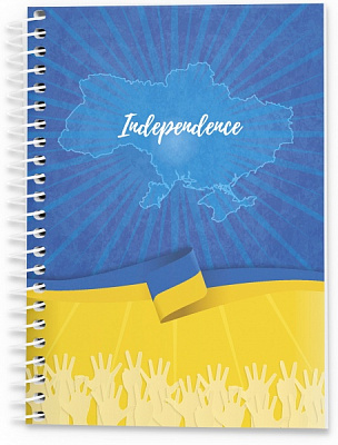 Блокнот Незалежність В6 96 арк. клітинка Аркуш