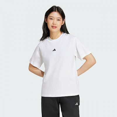 Футболка Adidas W SL SJ T JC5944 р.L белый